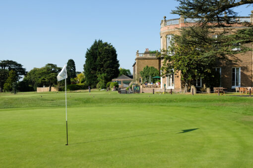 Camden Place Golf Course with flag and green