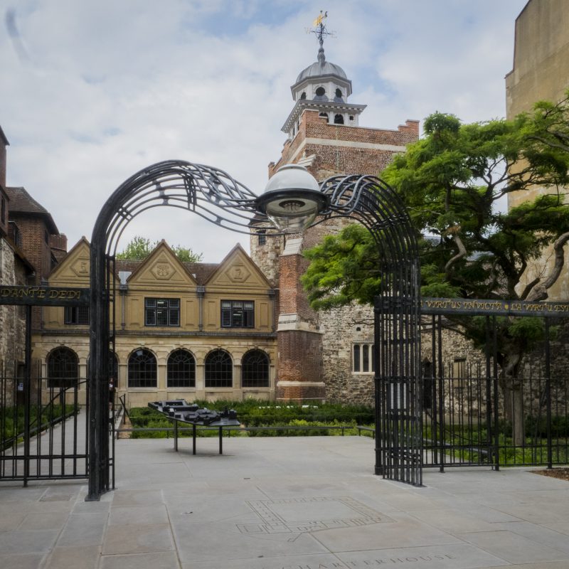 The Charterhouse gate